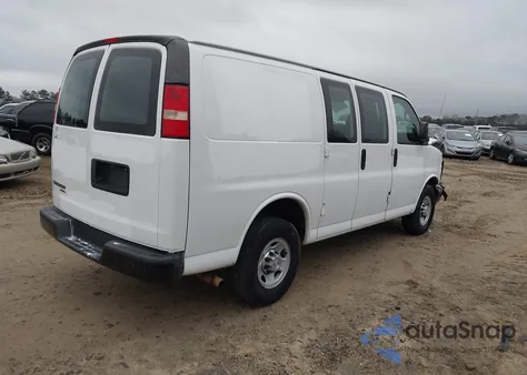 2014 Chevrolet Express 2500 Work Van from USA, damaged, VIN 1GCWGFBA7E1209297
